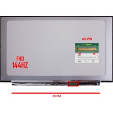 N161HMA-GAK Rev.c4 16.1 Inç 1920X1080 40 Pin IPS 144Hz Notebook Laptop LCD LED Ekran