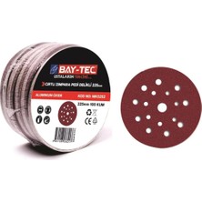 Bay-Tec 5 Adet MK0255 225MM 180 Kum Cırtlı Zımpara Pedi