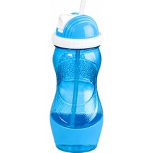 400 ml Pratik Açılır Pipetli Suluk | Bpa Free Çocuk ve Yetişkin Matara | Hafif Spor, Okul ve Günlük Kullanım Su Şişesi