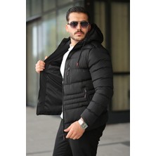 Mdueni Erkek Su ve Rüzgar Geçirmez Kışlık Şişme Mont