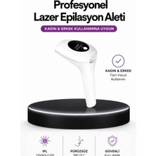 Armüz Ipl Teknolojili Erkek ve Kadın Kullanımına Uygun Lazer Epilasyon Cihaz