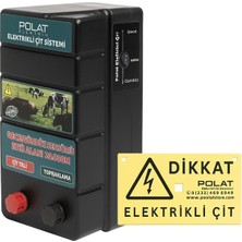 Polat 20.000 Metre Gece-Gündüz Sensörlü Elektrikli Çit Kontrol Ünitesi