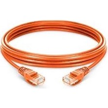 Teldata TLD-050T Cat6 0.50MT Turuncu Utp Patch Kablo (Kdo)