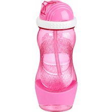 400 ml Pratik Açılır Pipetli Suluk | Bpa Free Çocuk ve Yetişkin Matara | Hafif Spor, Okul ve Günlük Kullanım Su Şişesi