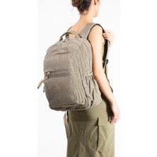 Baginn Unisex Okul Çantası Lise Ortaokul Üniversite Sırt Çantası 43*30 cm Hafif Klinkır Kumaş Çok Cepli