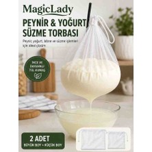 Magiclady Peynir & Yoğurt Süzme Torbası – 2’li Set