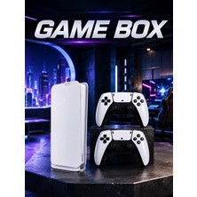 Armüz Game Box 3D Çift Oyun Kollu 4K Hd Ekran 20000'DEN Fazla Oyun Seçeneği 2.4g Kablosuz