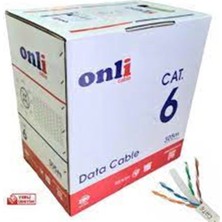 Onli ON-6001 U-Utp 24 Awg Cca 305 Metre Cat6 Kablo (Kdo)