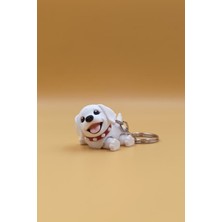 Rodopiva Hareketli Şirin Yavur Labrador Puppy Anahtarlık Çanta Süsü Çharm