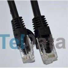 Teldata TLD-2000S Cat6 20MT Siyah Utp Patch Kablo (Kdo)
