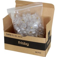 Frisby FNW-RJ4524N 100LÜ Utp  RJ45 Konnektör (Kdo)