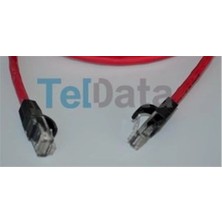 Teldata TLD-2000K Cat6 20MT Kırmızı Utp Patch Kablo (Kdo)