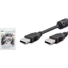Nodar Hadron HDX7532 USB To USB Kablo 1.5m Siyah (Kdo)