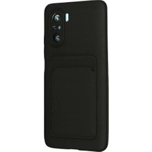 Mey Ithalat®   Mi 11I Kılıf Kelvin Kartvizitli Silikon - Siyah