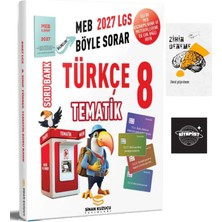 Sinan Kuzucu Yayınları Sinan Kuzucu 2027 Lgs Tematik Türkçe Soru Bankası +ZİHİNDENEME-SK17