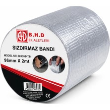 Be-Welt B.h.d. Sızdırmaz Tamir Bandı 96 mm x 2 M Su Geçirmez Onarım Bandı