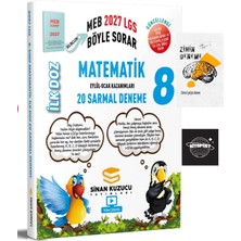 Sinan Kuzucu Yayınları Sinan Kuzucu 2027 Lgs Matematik Ilk Doz DENEME+ZİHİNDENEME-SK42