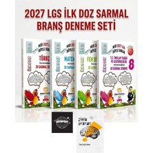 Sinan Kuzucu Yayınları Sinan Kuzucu 8.sınıf 2027 Lgs Ilk Doz Sarmal Branş Deneme Set+Zihindeneme-Sk5