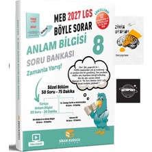 Sinan Kuzucu Yayınları Sinan Kuzucu 2027 Lgs Anlam Bilgisi Soru Bankası +ZİHİNDENEME-SK26
