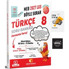 Sinan Kuzucu Yayınları Sinan Kuzucu 2027 Lgs Türkçe Soru Bankası +ZİHİNDENEME-SK52