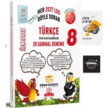 Sinan Kuzucu Yayınları Sinan Kuzucu 2027 Lgs Türkçe Ilk Doz DENEME+ZİHİNDENEME-SK45