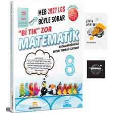 Sinan Kuzucu Yayınları Sinan Kuzucu 2027 Lgs Bi Tık Zor Matematik Soru Bankası +ZİHİNDENEME-SK12