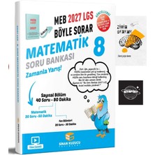 Sinan Kuzucu Yayınları Sinan Kuzucu 2027 Lgs Matematik Soru Bankası +ZİHİNDENEME-SK24