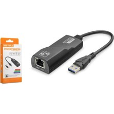 Nodar Hadron HDX7867 USB 3.0 Ethernet Adaptör Gigabit Siyah (Kdo)
