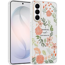 Alan Tech Galaxy S26 Plus Kılıf Kamera Korumalı Desenli Zore Klip Kapak