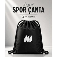 Pufazzo İpli Büzgülü Sırt Çantası – Suya Dayanıklı Spor Çanta, Kordonlu Unisex Gym Çantası