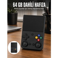 AyrStore Aşınabilir Retro El Oyun Konsolu 64GB Hafızalı IPS Ekranlı Oyun Cihazı