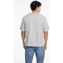 Guess Jeans Erkek Oversize Fit Tişört M4YI46K8FQ4 Gri