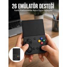 AyrStore LCD Retro Oyun Konsolu Tv Bağlantı Destekli Çift Analog Joystick El Tipi Konsol