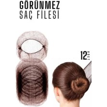 ALK Kahve Saç Filesi Görünmez 12 Adet 720099