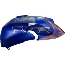 Tvs RTR200 Sağ Benzin Deposu Karenaj (Mavi) E5 Orjinal