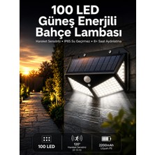 AyrStore Solar Sensörlü Duvar Lambası Bahçe Lambası Parlak Beyaz Işık Suya Dayanıklı