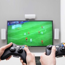 Uravas Store Siyah Kablosuz Joystick Pc Uyumlu Titreşimli Oyun Kolu Bluetooth Bağlantılı - Elektronik