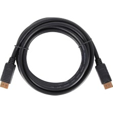 Vcom CG631-3.0 Siyah 3mt 1.2V Dp-M-Dp-M Kablo (Kdo)
