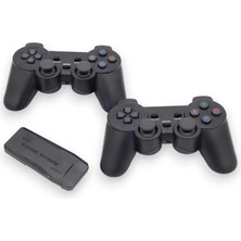 Uravas Store Siyah 2.4g Kablosuz Oyun Kolu Gamepad Çiftli Set Bluetooth Özelliği Olmadan - Elektronik
