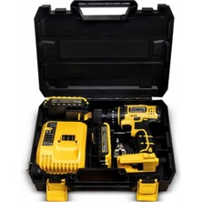 Uravas Store Darbeli Kablosuz Matkap 24 Volt 21 Watt Anahtarsız Mandren 2 Akü 40 Parça Setli - Yok Yan Sap