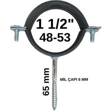 Başaranlar Kısa Trifonlu Doğalgaz Kelepçe 1 1/2" - 80 Adet