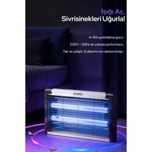 Uravas Store Çift Ampullü Elektrikli Sineklik Makinesi Sivrisinek Kovucu ve Yakalama Cihazı - Süpermarket