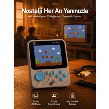AyrStore Oyun Konsolu Retro Oyun Konsolu Tv'ye Bağlanabilir Taşınabilir