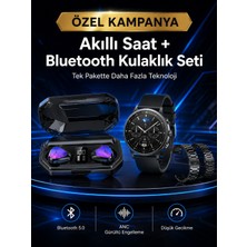 Yeni Nesil Kampanyası Bluetooth Bağlantılı Akıllı Saat ve Kablosuz Kulaklık Dijital Gösterge
