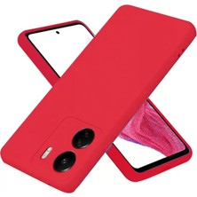 Mariposa Secret Newface Xiaomi Redmi 13C Kılıf First Silikon - Kırmızı