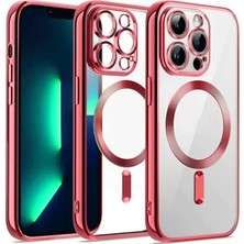 Mariposa Secret Newface Apple iPhone 12 Pro Kılıf Kross Magneticsafe Kapak - Kırmızı