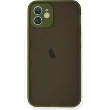Mariposa Secret Newface Apple iPhone 12 Mini Kılıf Montreal Silikon Kapak - Açık Yeşil