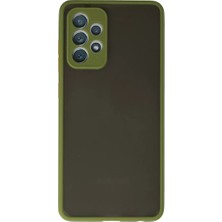 Mariposa Secret Newface Samsung Galaxy A72 Kılıf Montreal Silikon Kapak - Yeşil