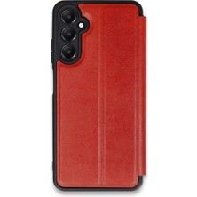 Mariposa Secret Newface Samsung Galaxy S24 Fe Kılıf Flip Cover - Kırmızı