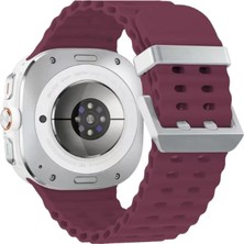 Mariposa Secret Newface Watch 7 Ultra KR417 Rug Silikon Kordon - Mor
